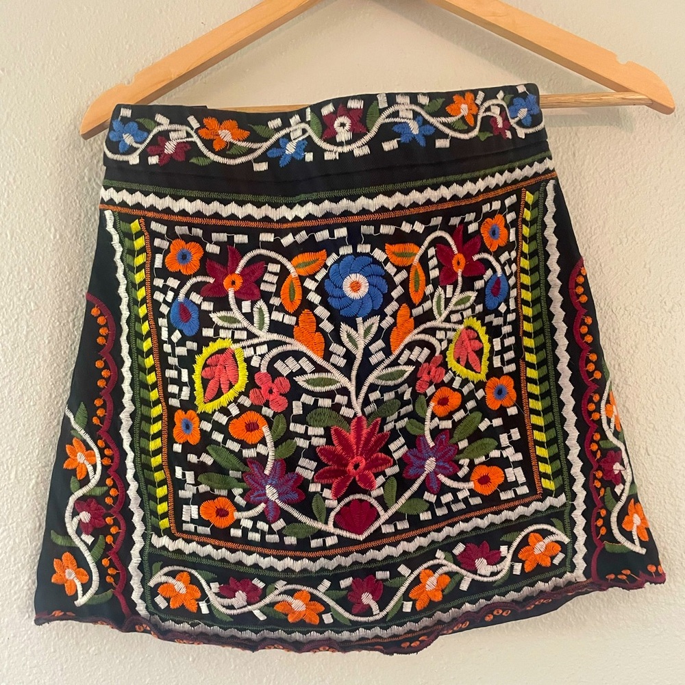 Emory Park by Lulus Embroidered Skirt